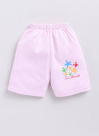 Mars Infiniti Baby Boys & Baby Girls Casual T-shirt Shorts (Pink)