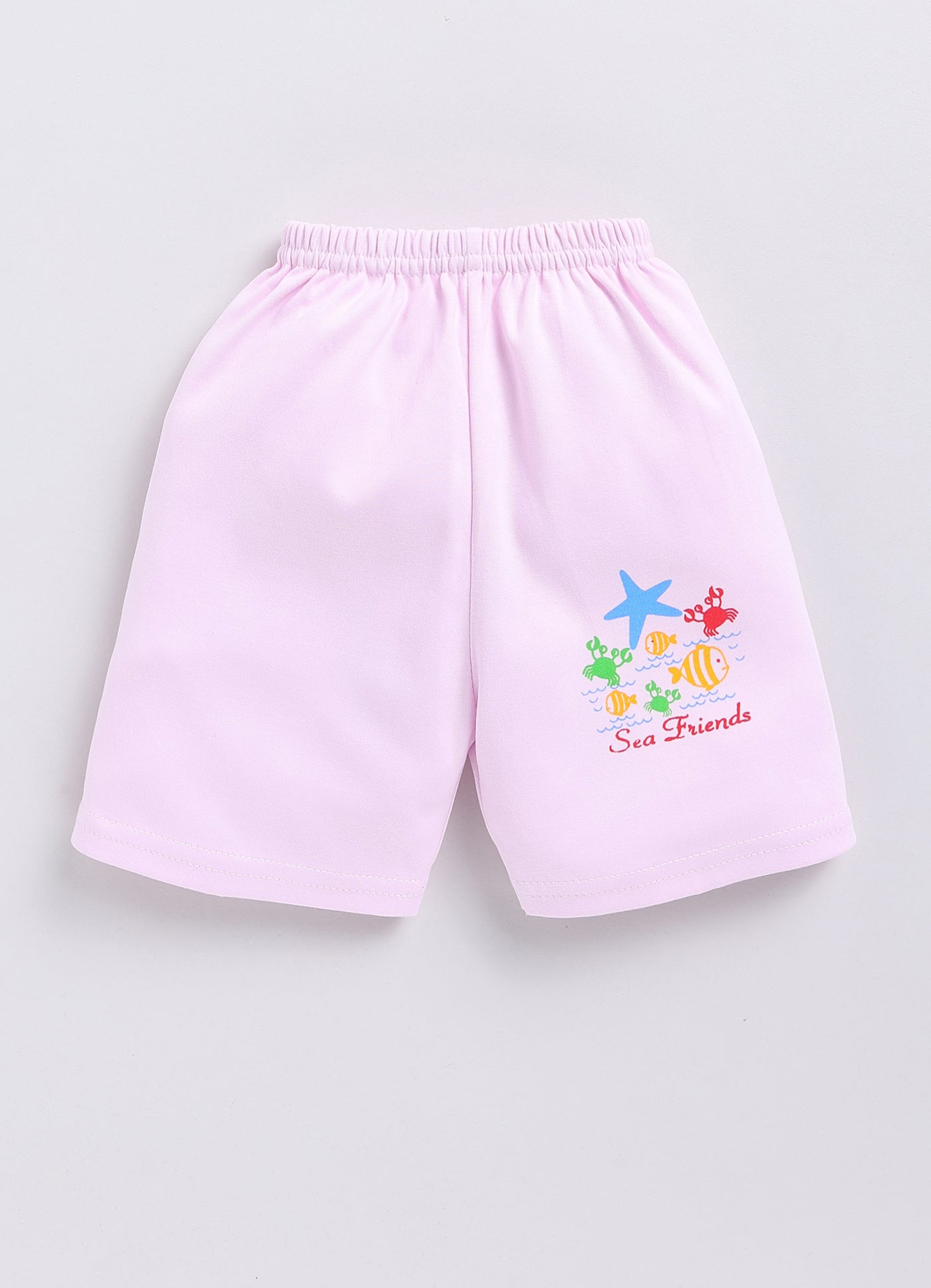 Mars Infiniti Baby Boys & Baby Girls Casual T-shirt Shorts (Pink)