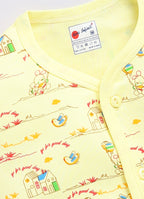 Mars Infiniti Baby Boys & Baby Girls Casual T-shirt Shorts (Yellow)