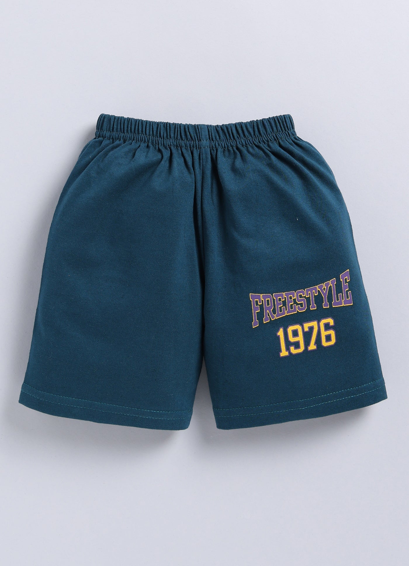 Mars Infiniti Boys Pure Cotton Half Sleeve T-shirt & Shorts Set
