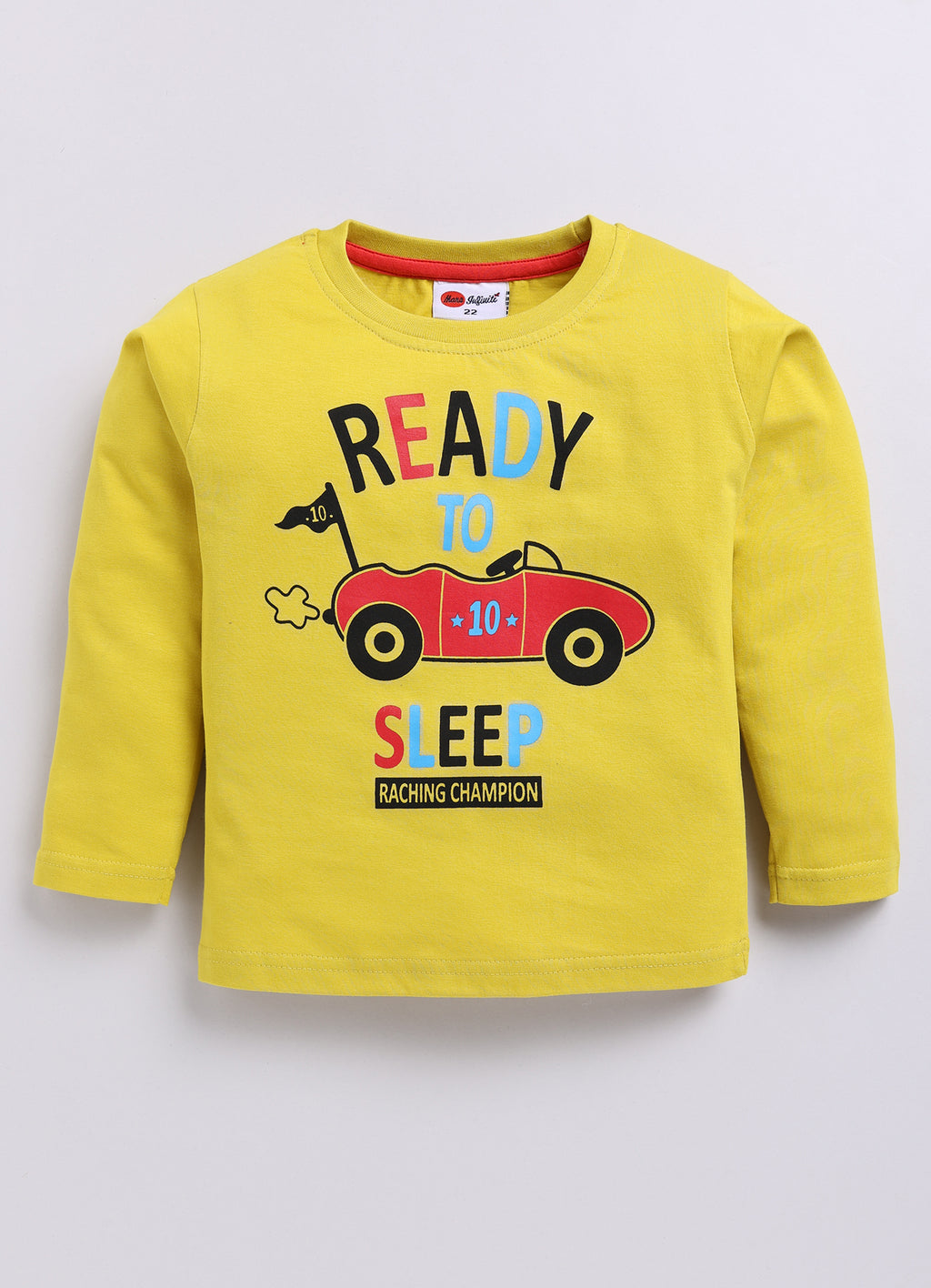 Mars Infiniti Boys Graphic Print Pure Cotton Regular T Shirt (Multicolor, Pack of 4)