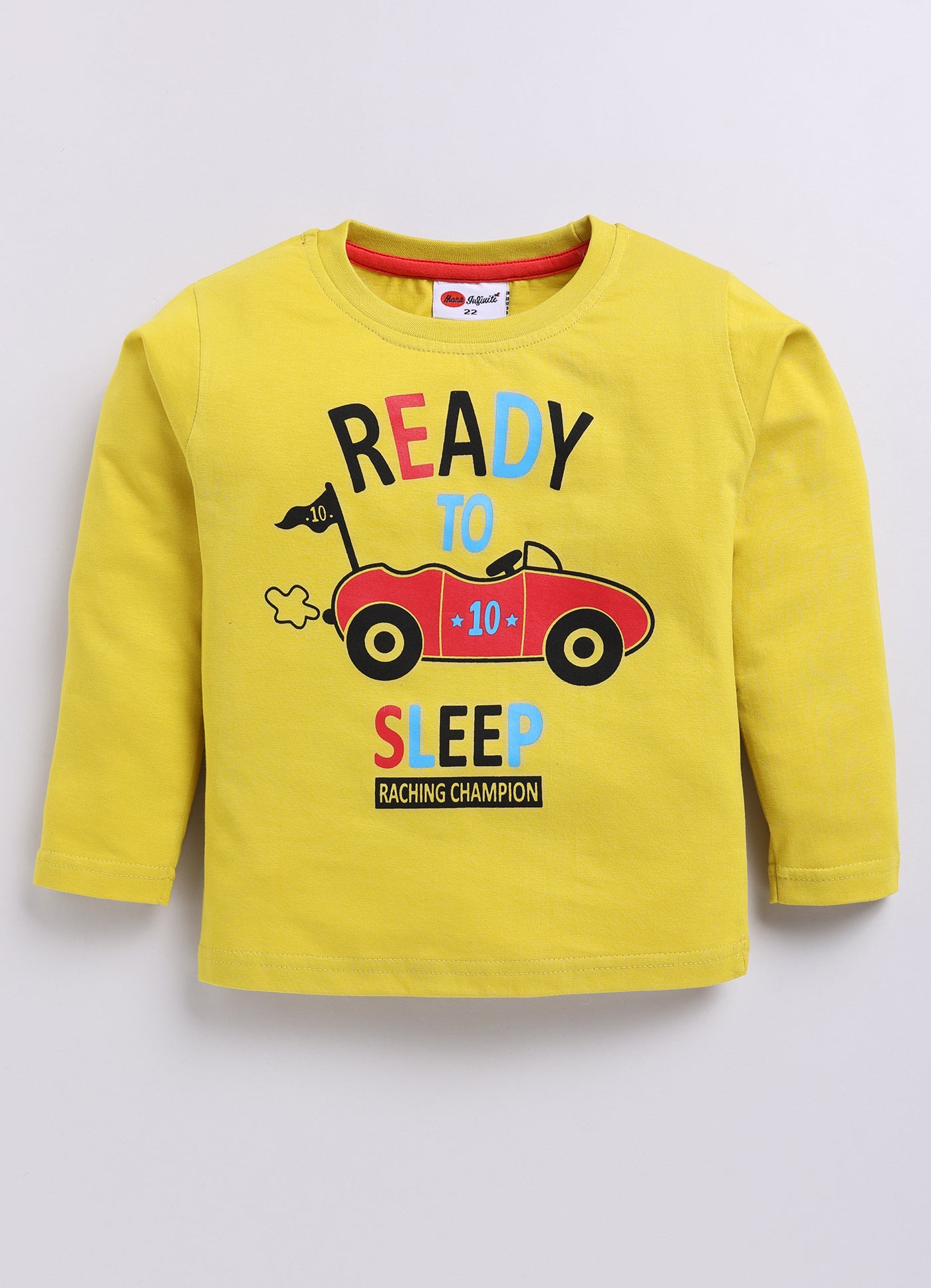 Mars Infiniti Boys Graphic Print Pure Cotton Regular T Shirt (Multicolor, Pack of 4)