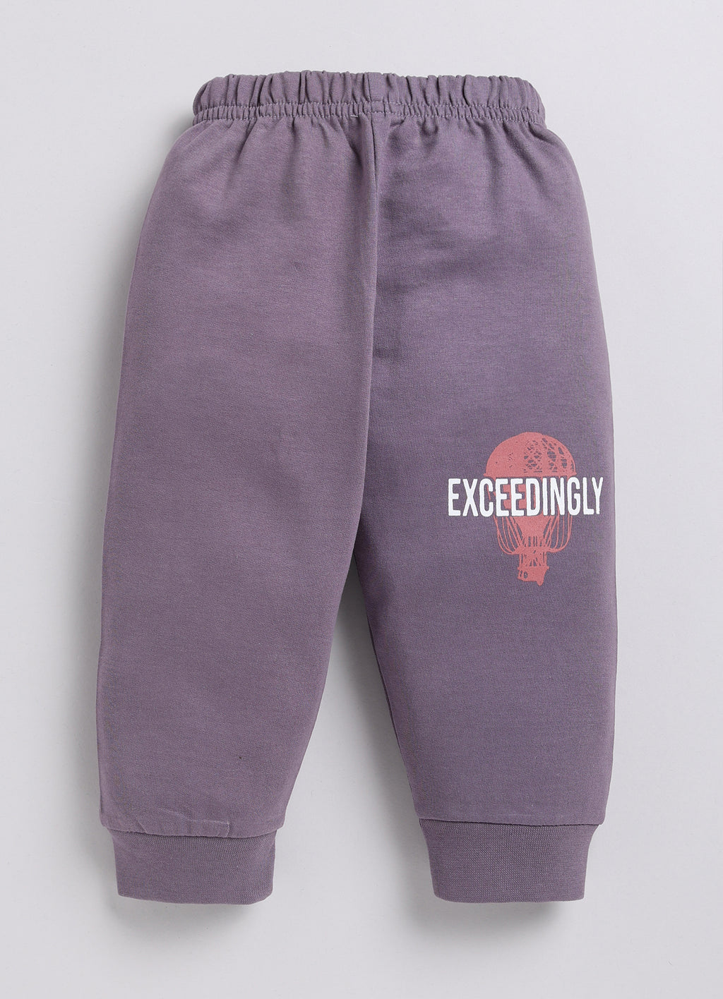 Mars Infiniti Boys & Girls Casual Sweatshirt Track Pants (Wine, Purple)