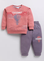 Mars Infiniti Boys & Girls Casual Sweatshirt Track Pants (wine, deep green)