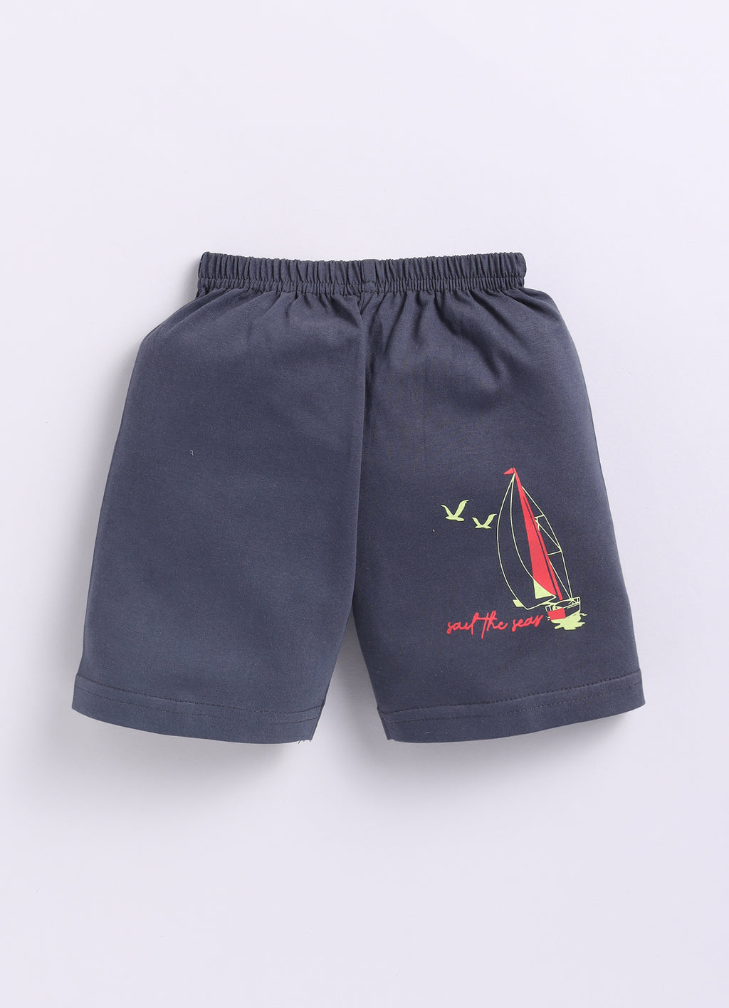 Mars Infiniti Boys Pure Cotton Half Sleeve T-shirt & Shorts Set