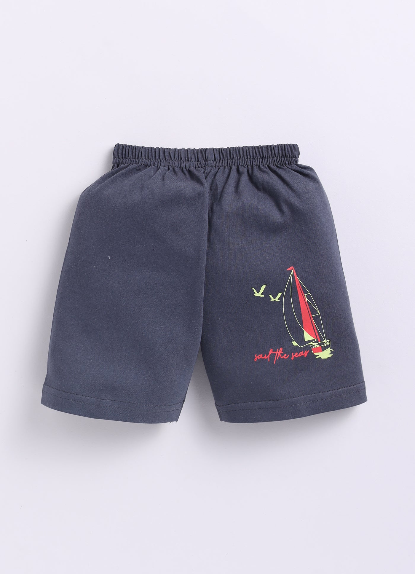 Mars Infiniti Boys Pure Cotton Half Sleeve T-shirt & Shorts Set