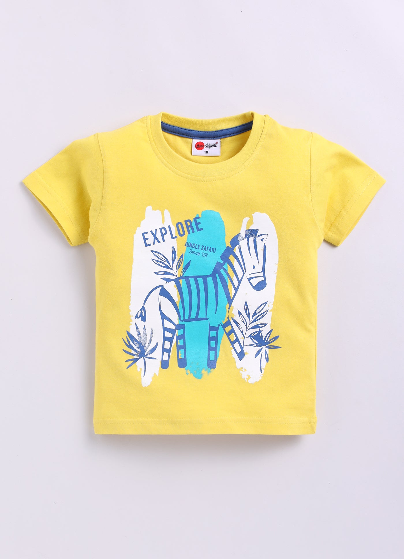 Mars Infiniti Boys Pure Cotton Half Sleeve T-shirt & Shorts Set