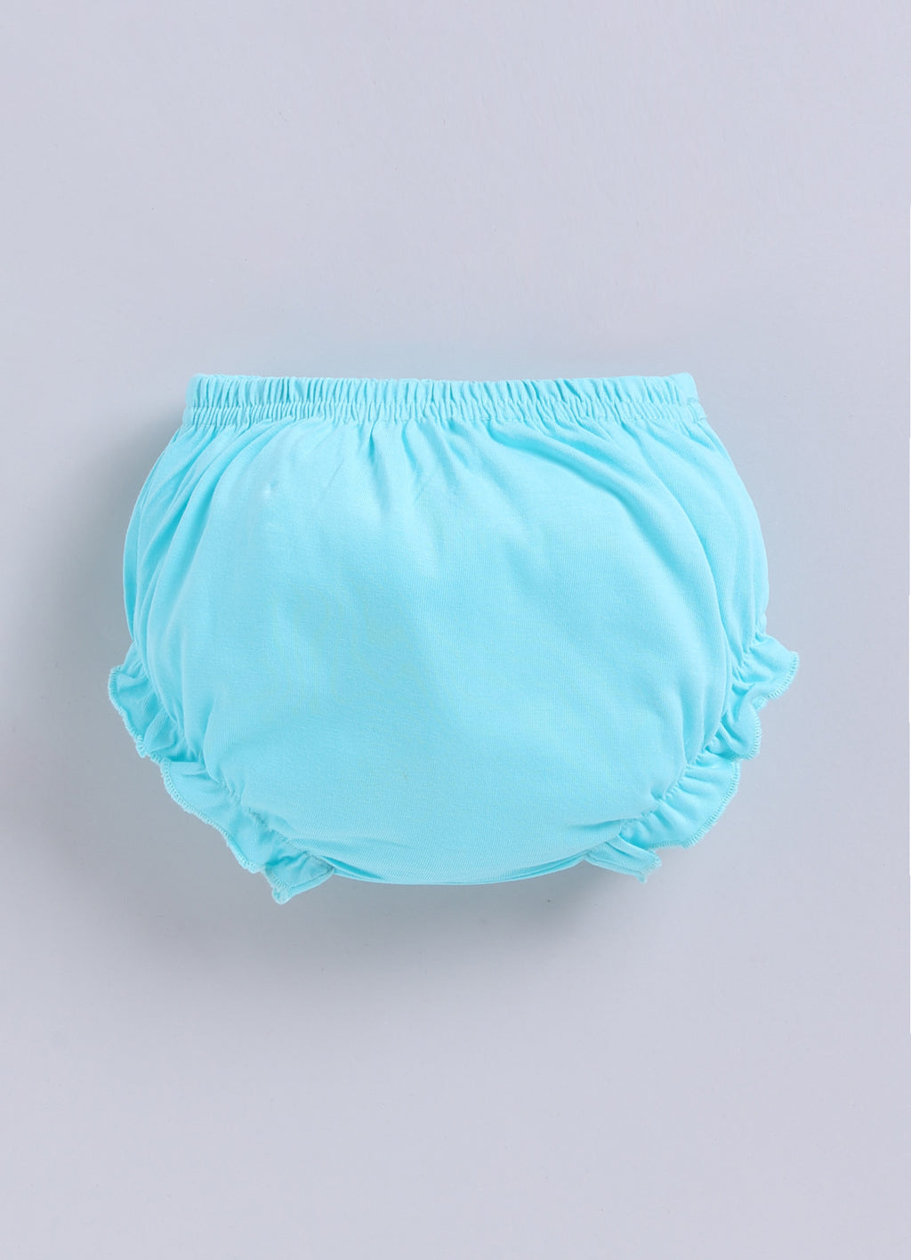 Mars Infiniti Pure Cotton Frock and Panty Set | Girls Cotton Frock Dress Shoulder Strap| Top and Bottom Set for Girl Kids | Coordinated Outfit | Lightweight and Breathable | Girls Dress Set|SkyBlue