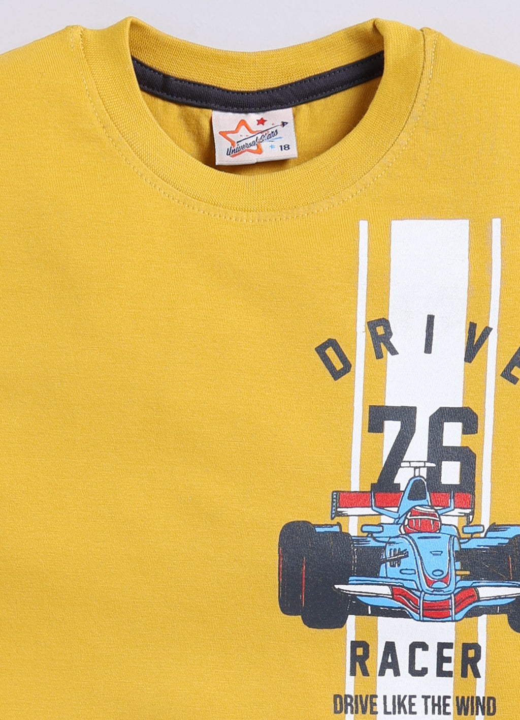 Mars Infiniti Pure Cotton Back Printed Half Sleeves T-Shirt and Half Pant Set for Boys Kids| Kids boys tshirt and half pant set| Coordinated Set for Unisex kids|Mustard