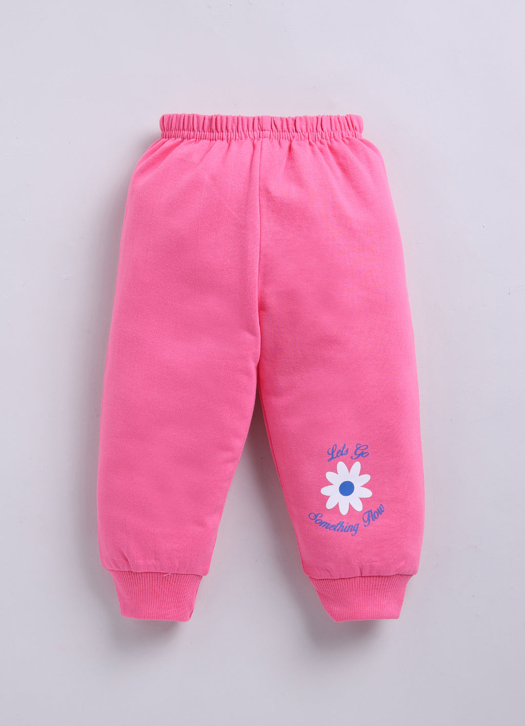 Mars Infiniti Girls Casual Sweatshirt and Track Pants (Deep Pink)