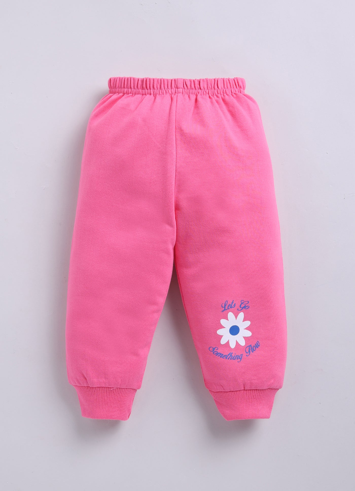 Mars Infiniti Girls Casual Sweatshirt and Track Pants (Deep Pink)