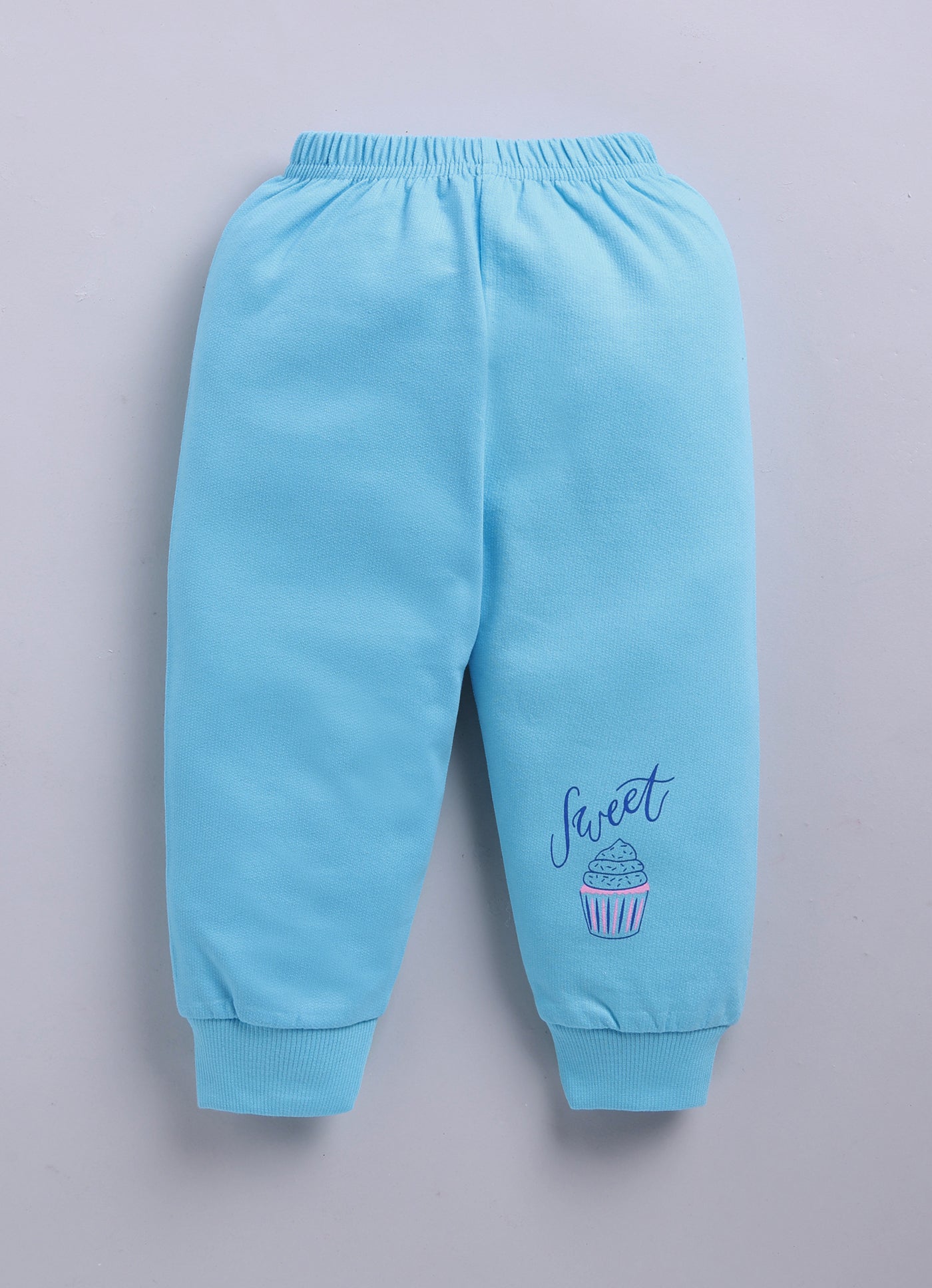 Mars Infiniti Girls Casual Sweatshirt and Track Pants (Sky Blue)