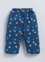 Mars Infiniti Baby Girls Casual Top Capri (Skygreen, Blue)