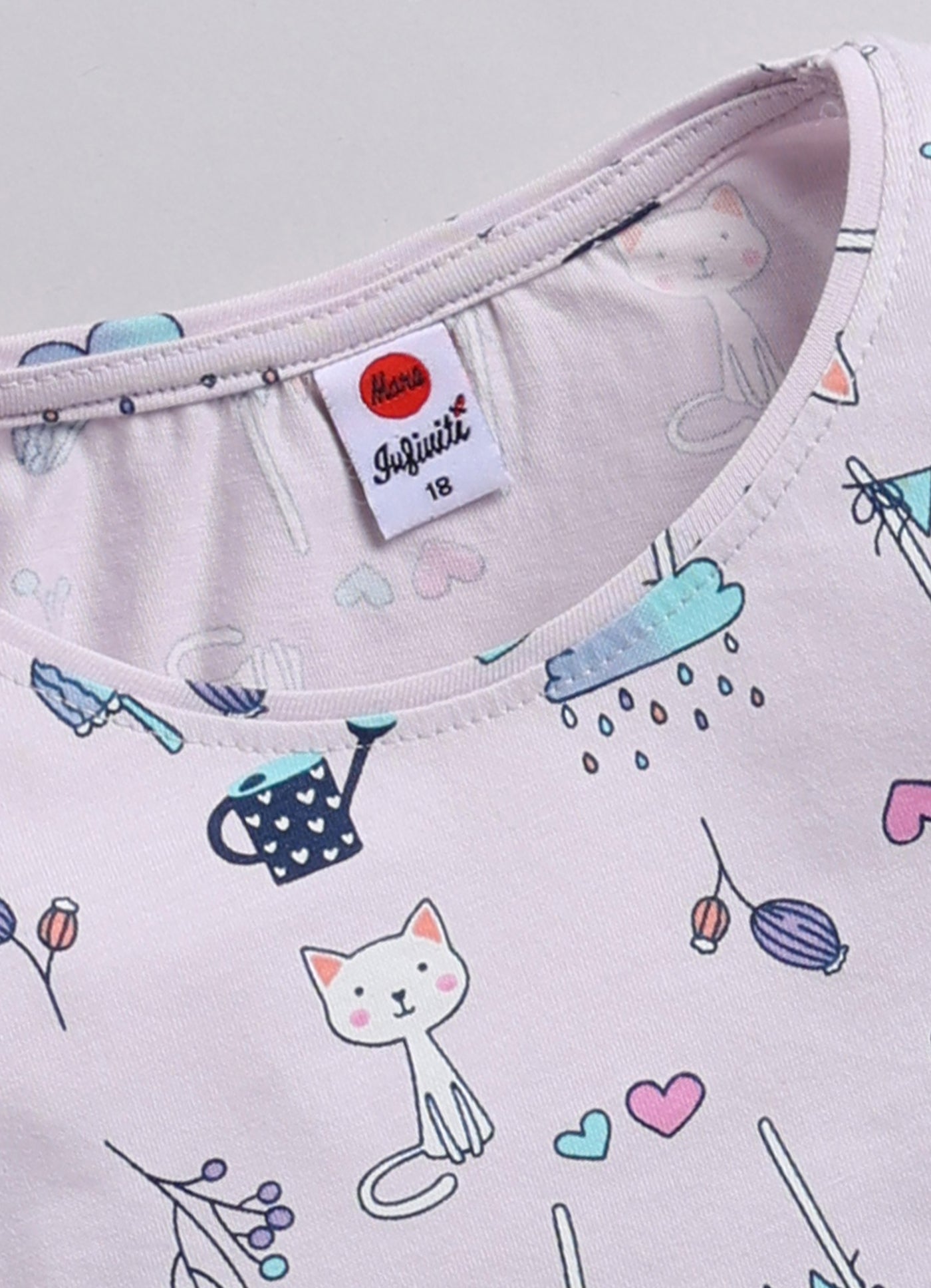 Mars Infiniti Baby Girls Casual Top Pyjama (Lilac)