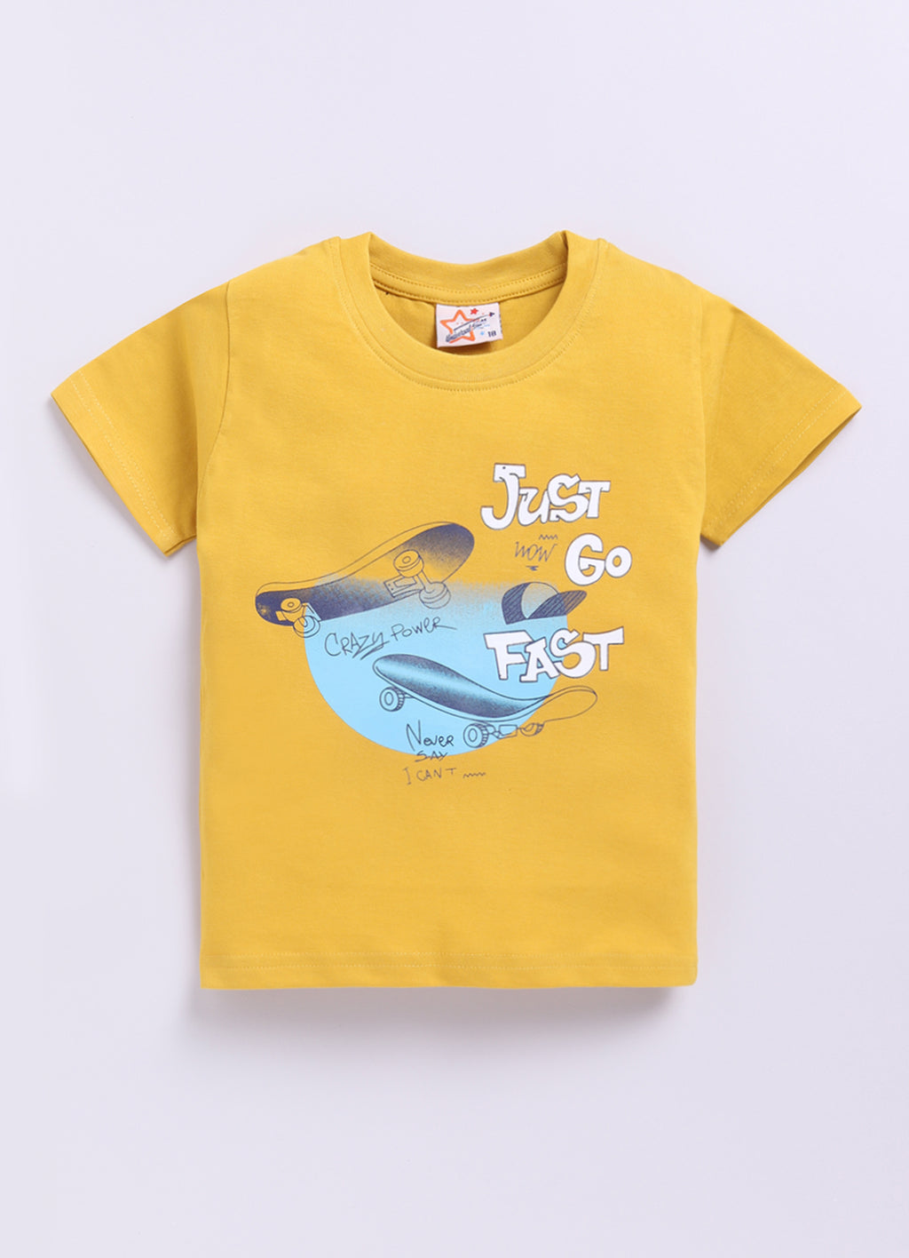 Mars Infiniti Pure Cotton Tshirts for Boys Kids | Summer Tops for Babyboys | Lightweight and Breathable| Playful Printed tees | Halfsleeve Tshirts| Colorful Playful Printed Tops
