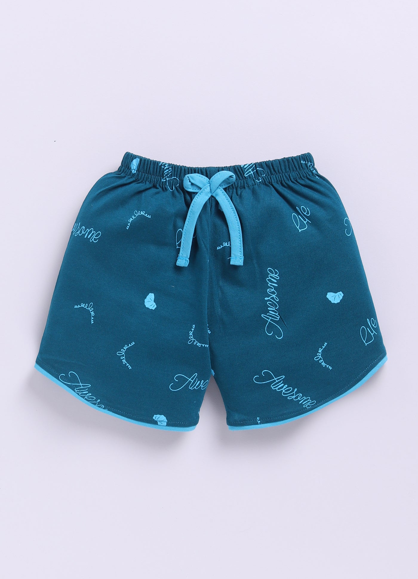 Mars Infiniti Pure Cotton Sleeveless T-Shirt and Half Pant Set for Baby Boys|Infant tshirt and half pant set| Coordinated Set for Unisex kids|Sky Blue