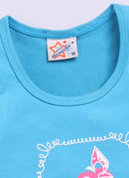 Mars Infiniti Pure Cotton Sleeveless T-Shirt and Half Pant Set for Baby Boys|Infant tshirt and half pant set| Coordinated Set for Unisex kids|Sky Blue