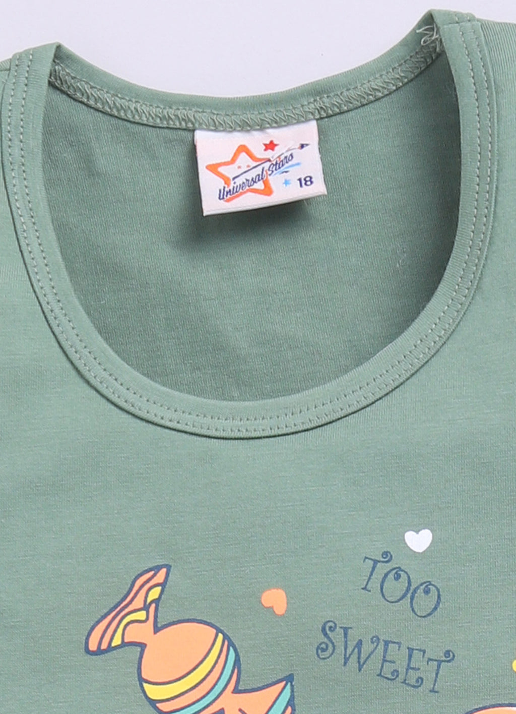 Mars Infiniti Pure Cotton Sleeveless T-Shirt and Half Pant Set for Baby Boys|Infant tshirt and half pant set| Coordinated Set for Unisex kids|Green