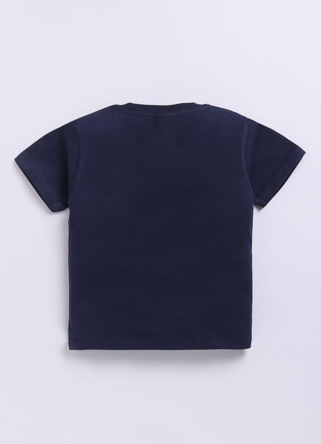 Mars Infiniti Pure Cotton Tshirts for Boys Kids | Summer Tops for Babyboys | Lightweight and Breathable| Playful Printed tees | Halfsleeve Tshirts| Colorful Playful Printed Tops|Navy Blue