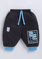 Mars Infiniti Boys & Girls Casual T-shirt Three Fourth Pant (Blue, Light Yellow)