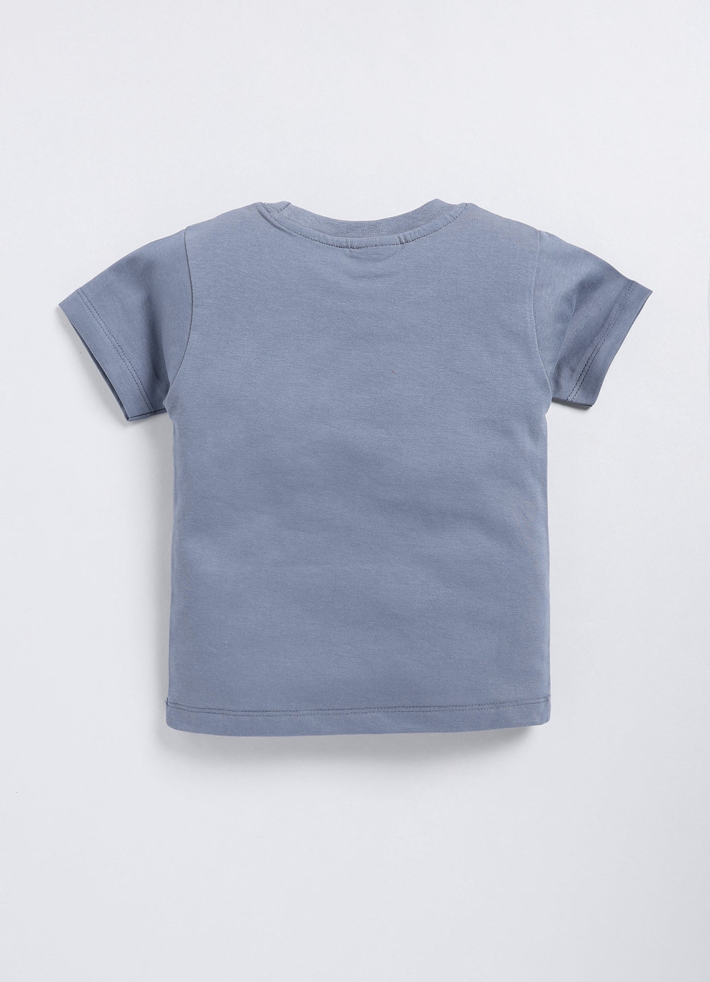 Mars Infiniti Pure Cotton Half Sleeve T Shirt - Grey