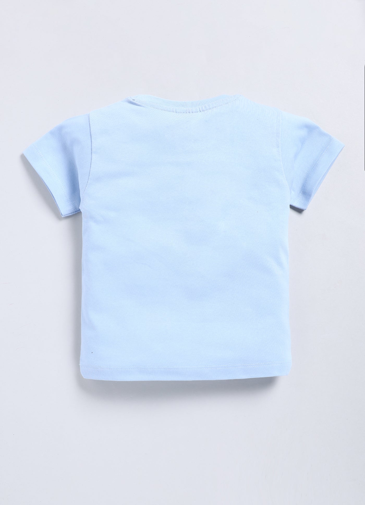 Mars Infiniti Pure Cotton Half Sleeve T Shirt - Sky Blue