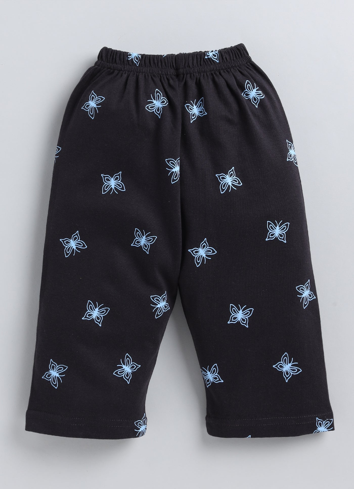 Mars Infiniti Baby Girls Casual Top Capri (Sky Blue, Navy)