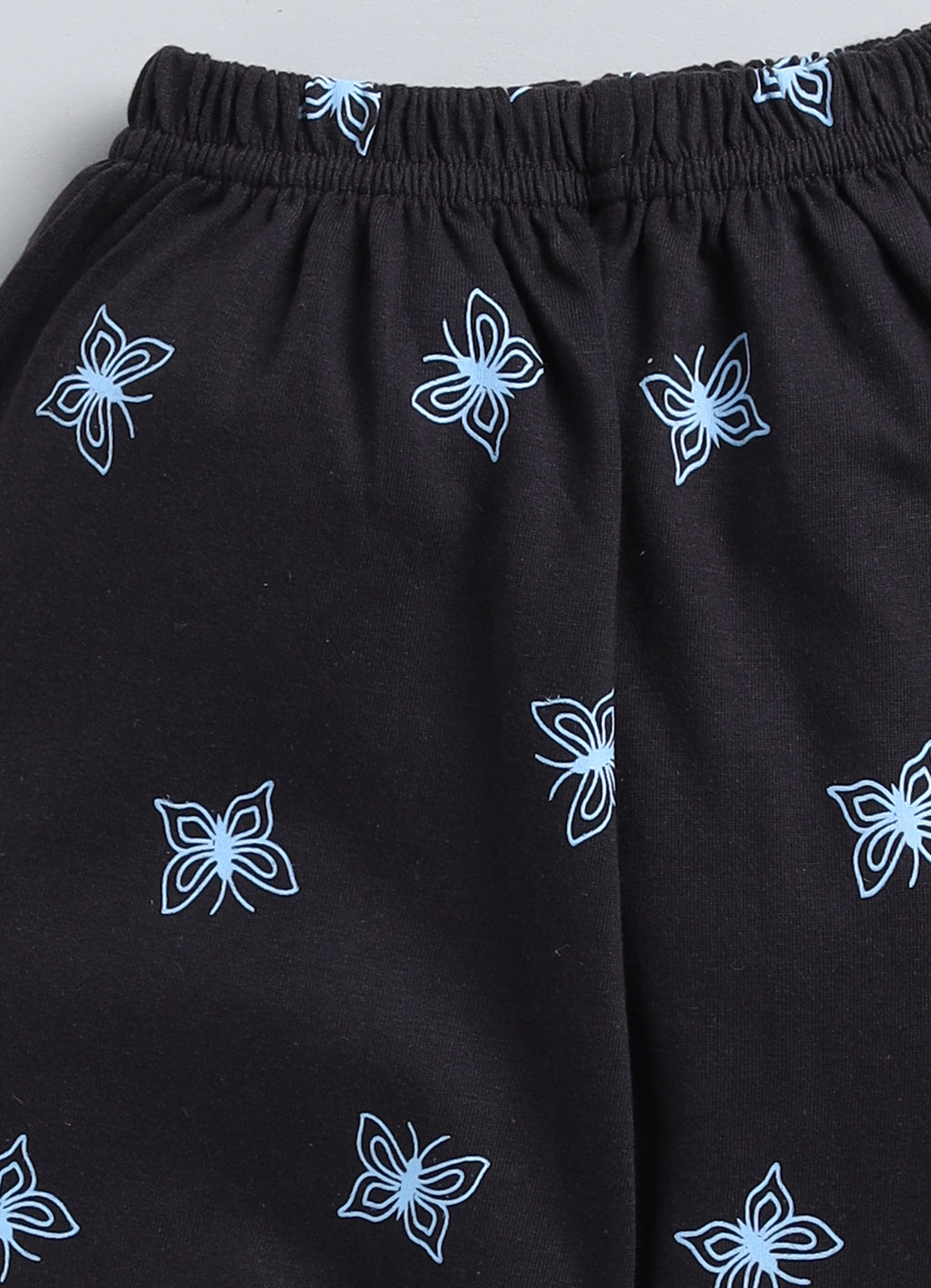 Mars Infiniti Baby Girls Casual Top Capri (Sky Blue, Navy)