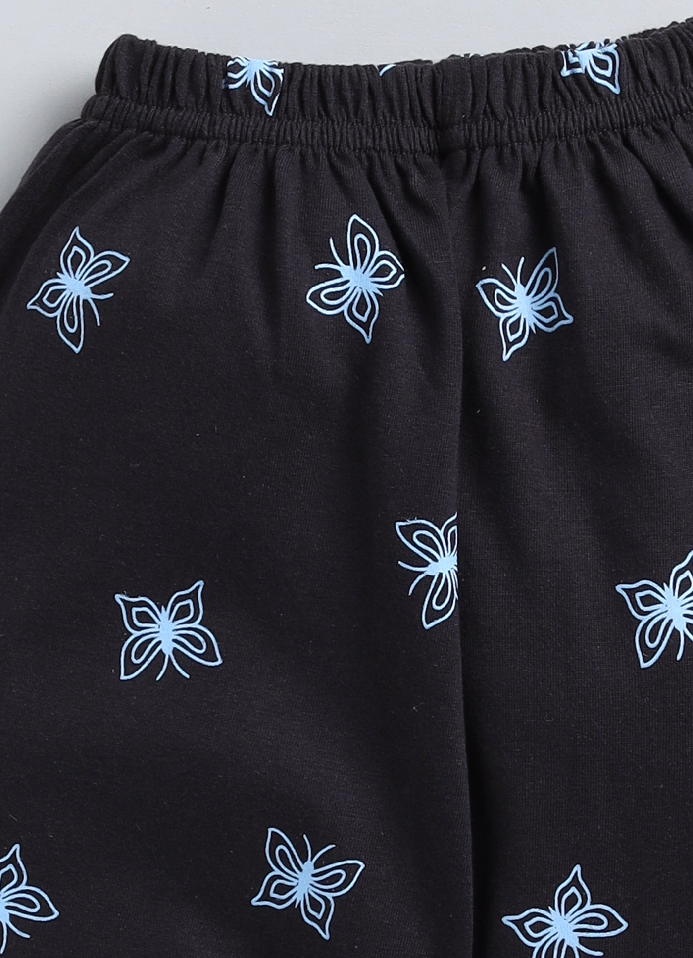 Mars Infiniti Baby Girls Casual Top Capri (Sky Blue, Navy)