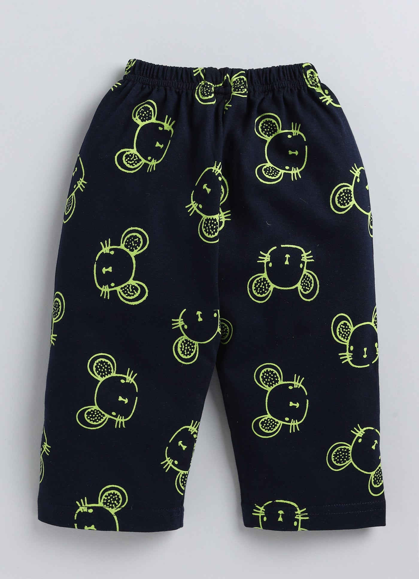 Mars Infiniti Baby Girls Casual Top Capri (Fluorescent Green, Black)