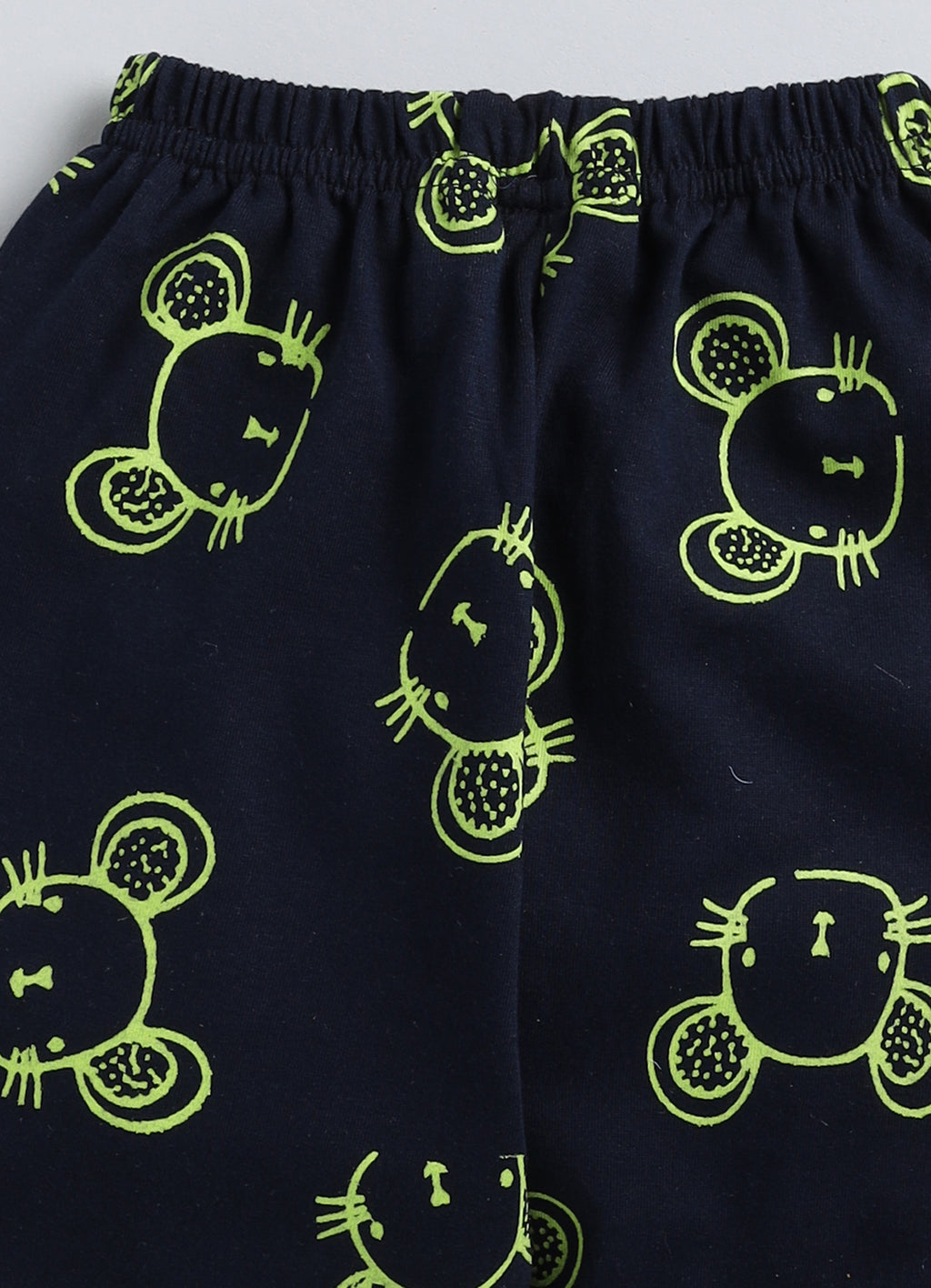 Mars Infiniti Baby Girls Casual Top Capri (Fluorescent Green, Black)