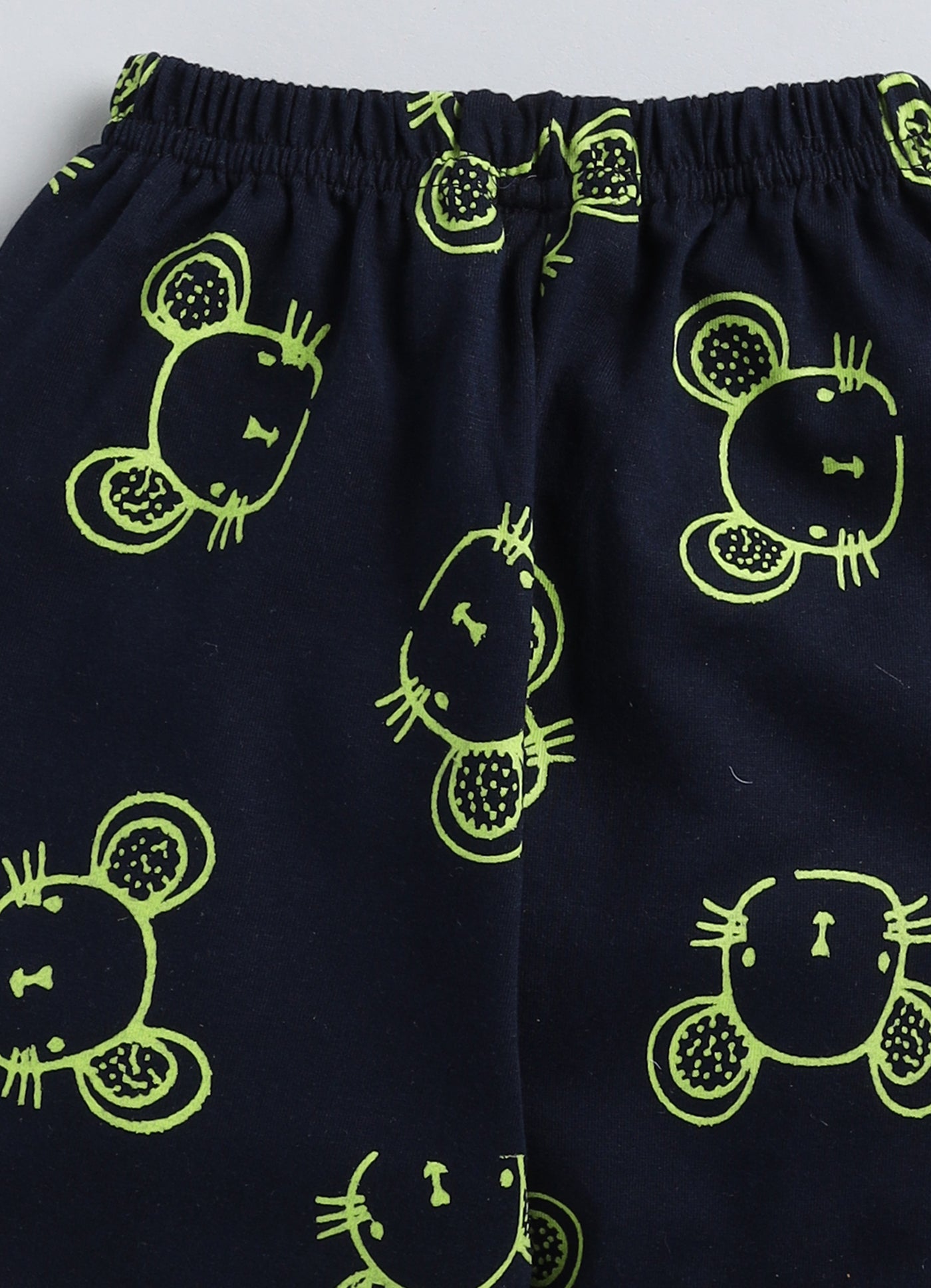 Mars Infiniti Baby Girls Casual Top Capri (Fluorescent Green, Black)