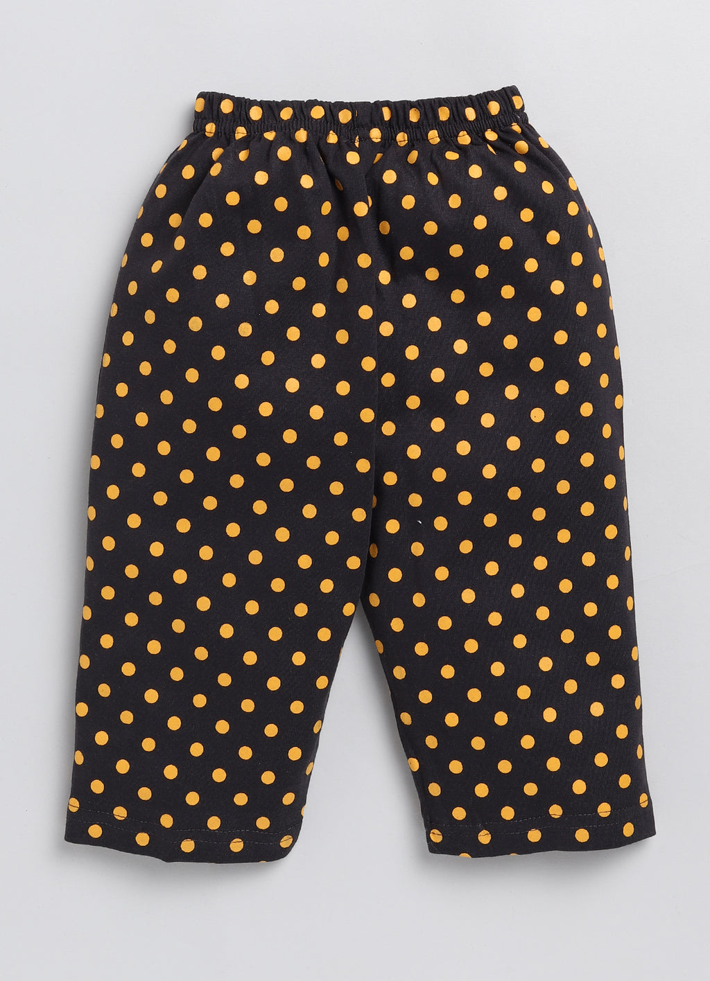 Mars Infiniti Baby Girls Casual Top Capri (Mustard, Black)