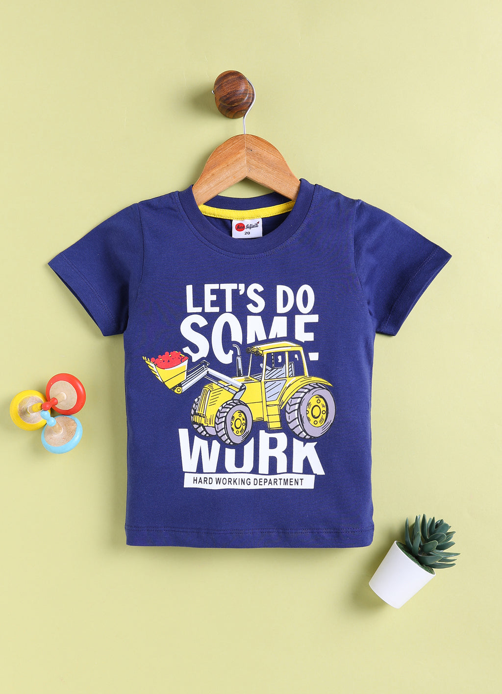 Mars Infiniti Boys Printed Pure Cotton Regular T Shirt - Pack of 2