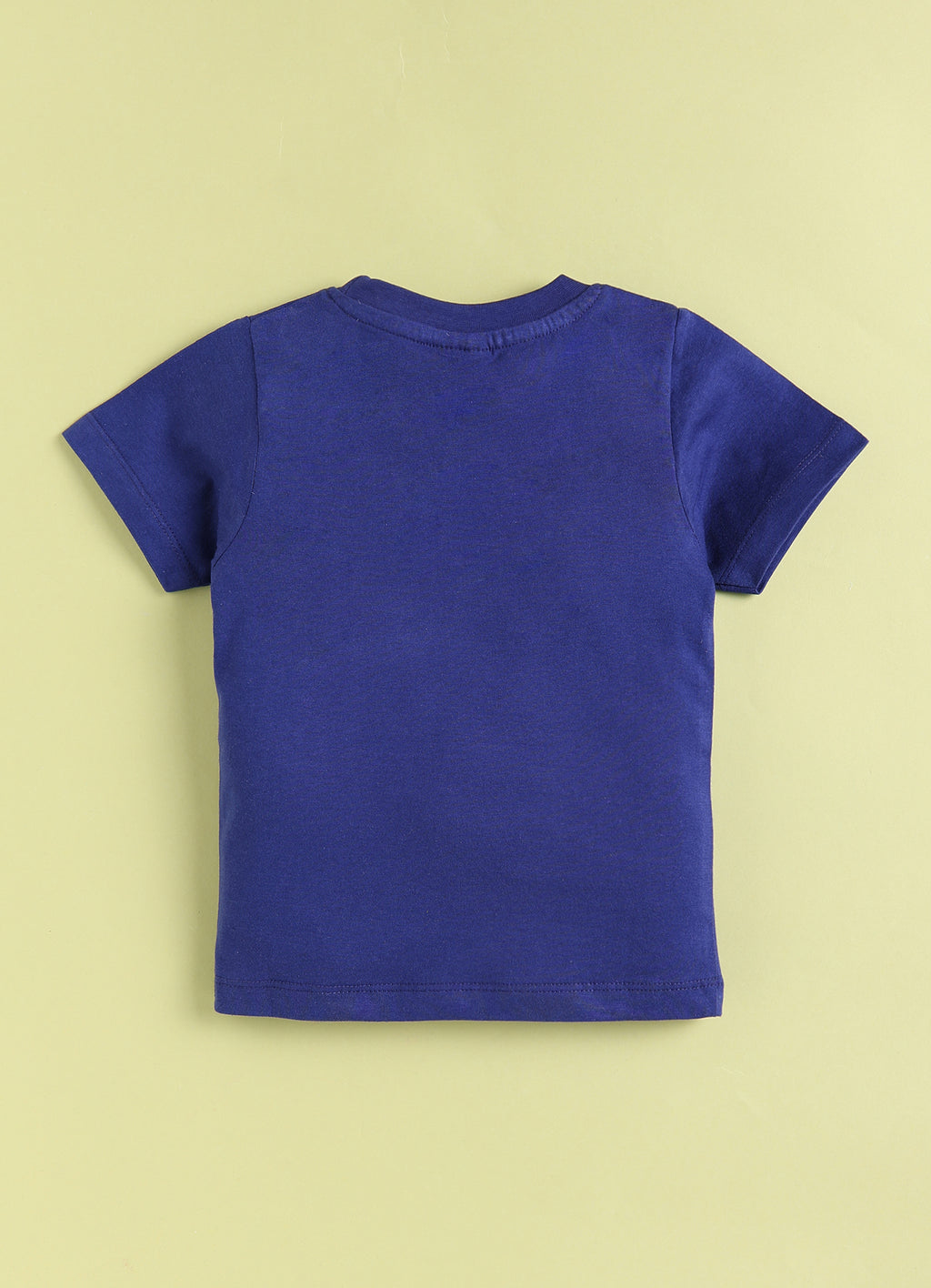 Mars Infiniti Blue Color Stylish Half T Shirt - Navy Blue