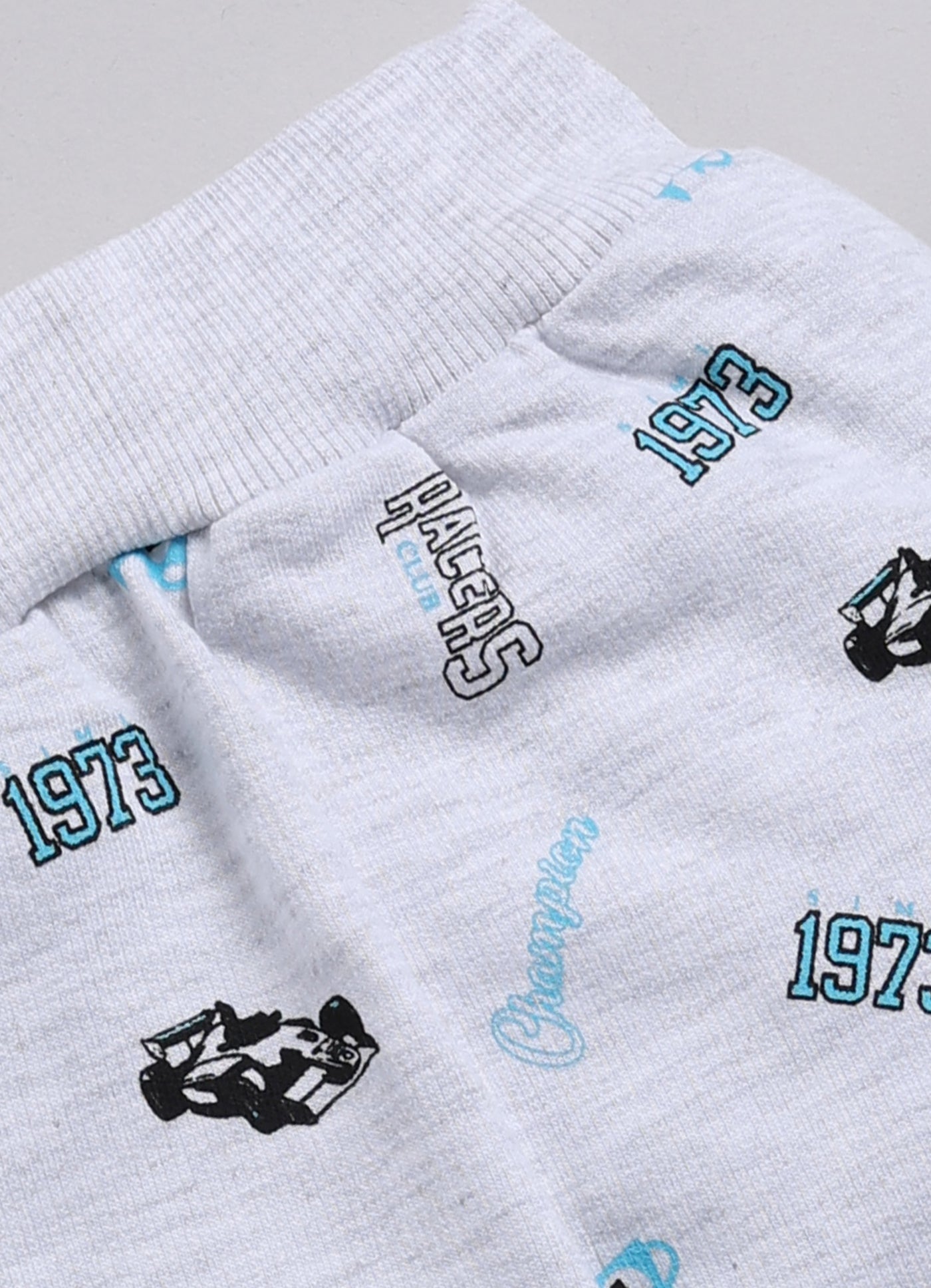 Mars Infiniti Boys & Girls Casual Sweatshirt Track Pants (Sky Blue, Melange)