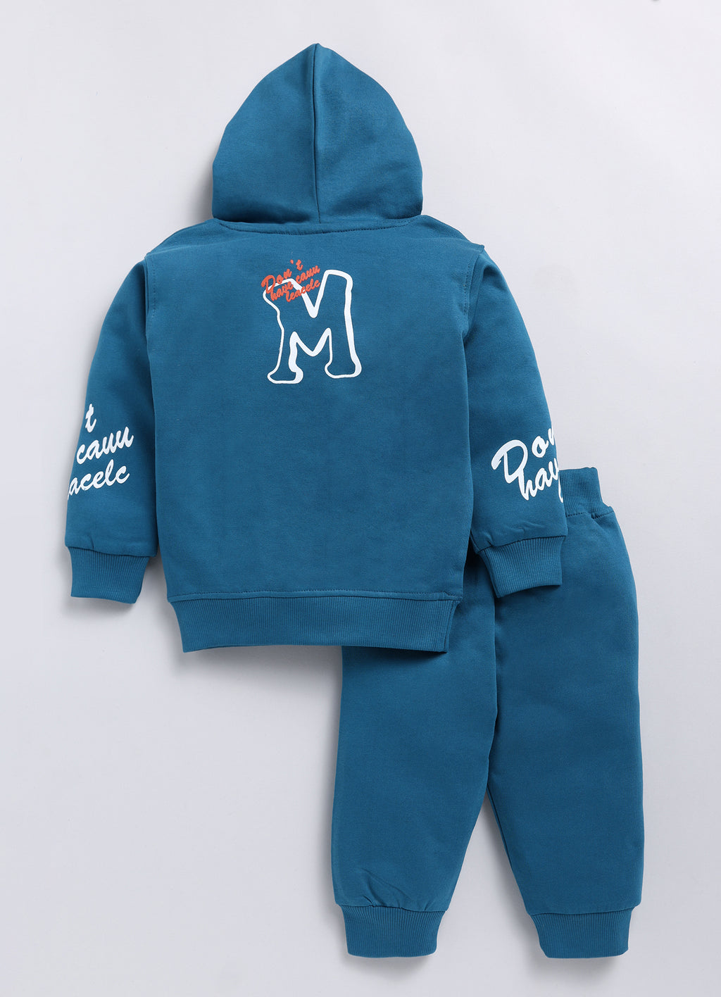 Mars Infiniti Boys & Girls Casual Sweatshirt Sweatpant (Peacock Blue)