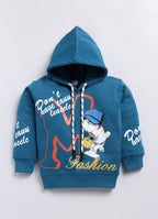 Mars Infiniti Boys & Girls Casual Sweatshirt Sweatpant (Peacock Blue)