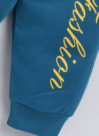 Mars Infiniti Boys & Girls Casual Sweatshirt Sweatpant (Peacock Blue)