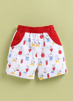 Mars Infiniti Baby Boys Pure Cotton Polo Half Sleeve T-shirt & Shorts Set