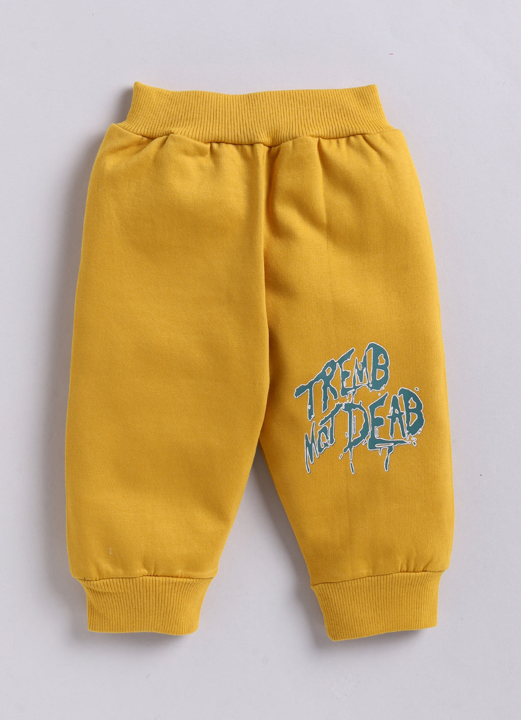 Mars Infiniti Boys & Girls Casual Sweatshirt Track Pants (Emerald & Mustard)