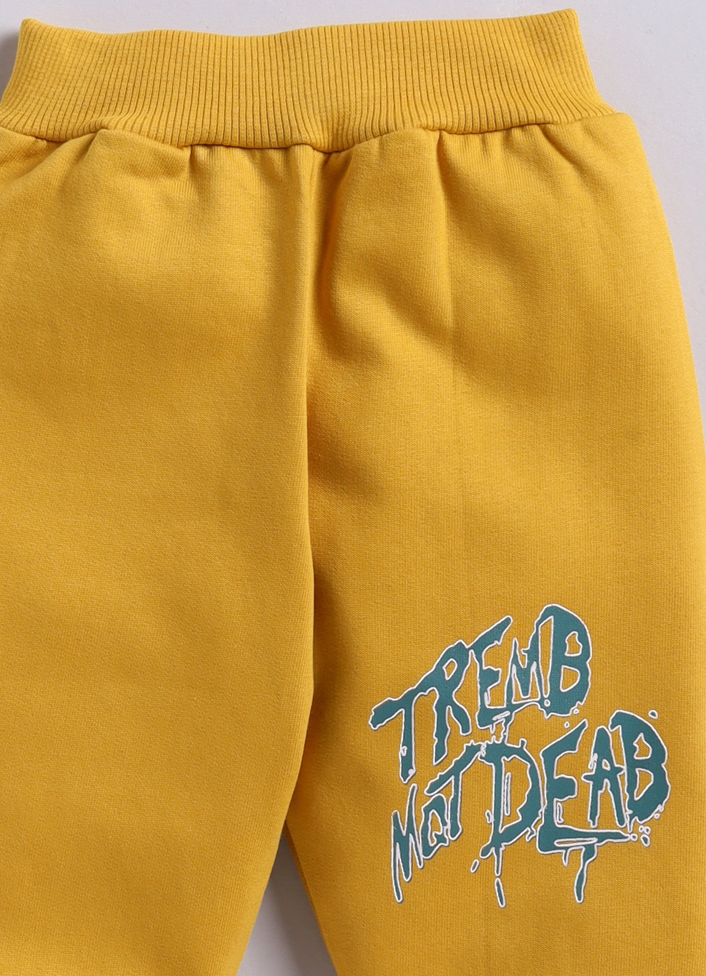 Mars Infiniti Boys & Girls Casual Sweatshirt Track Pants (Emerald & Mustard)