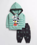 Mars Infiniti Boys & Girls Casual Sweatshirt Track Pants (Sea Green)