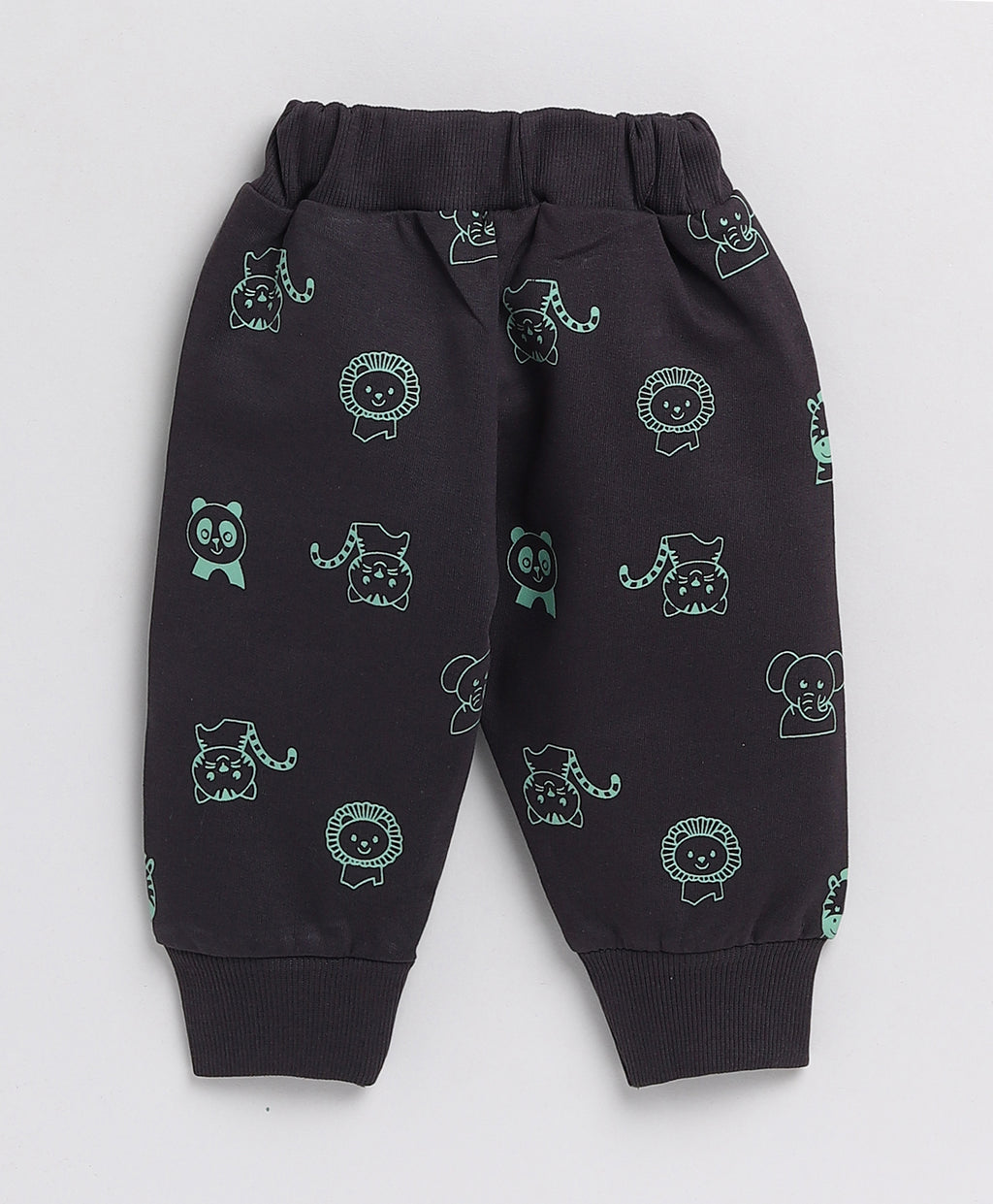 Mars Infiniti Boys & Girls Casual Sweatshirt Track Pants (Sea Green)