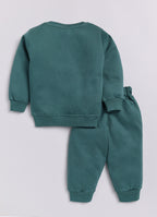 Mars Infiniti Boys & Girls Casual Sweatshirt Sweatpant (Green)