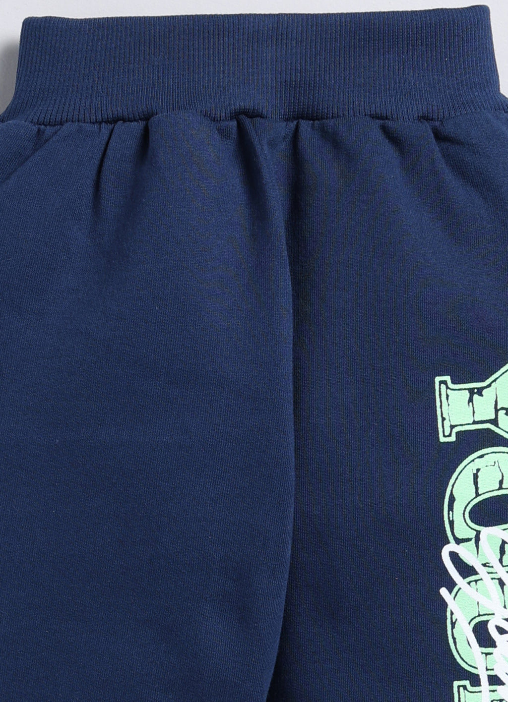 Mars Infiniti Boys & Girls Casual Sweatshirt Track Pants (Kiwi Green, Deep Blue)
