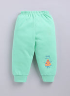Mars Infiniti Girls Casual Sweatshirt and Track Pants (Light Green)
