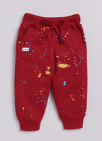 Mars Infiniti Boys & Girls Casual Sweatshirt Sweatpant (Maroon)