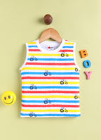 Mars Infiniti Boys & Girls Graphic Print Pure Cotton Regular T Shirt - Pack of 5