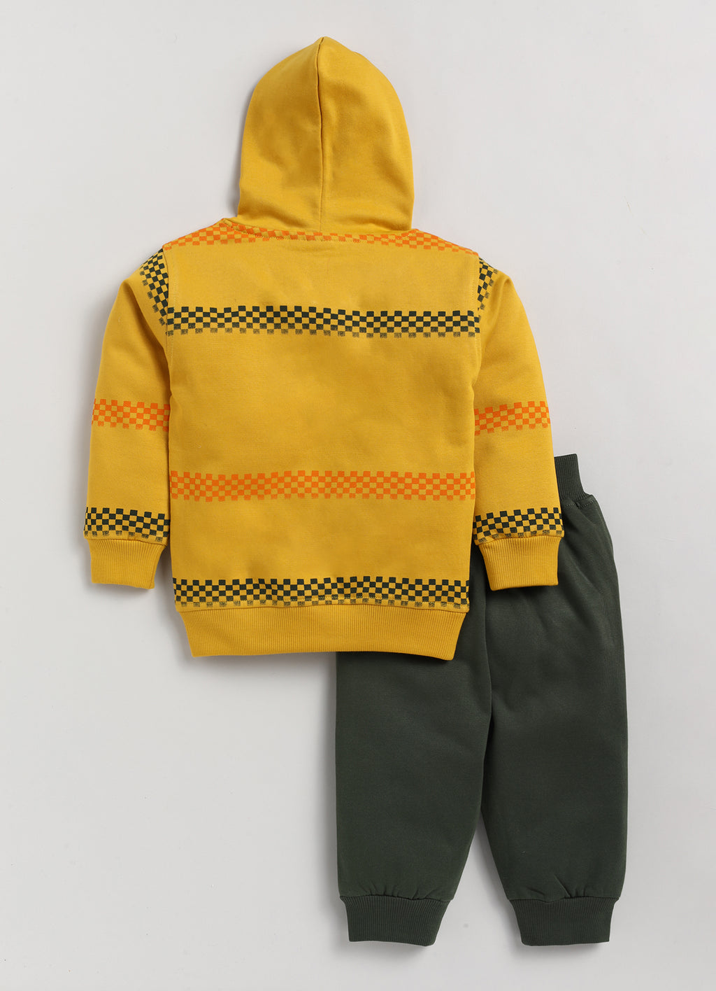 Mars Infiniti Boys & Girls Casual Sweatshirt Sweatpant (Mustard)